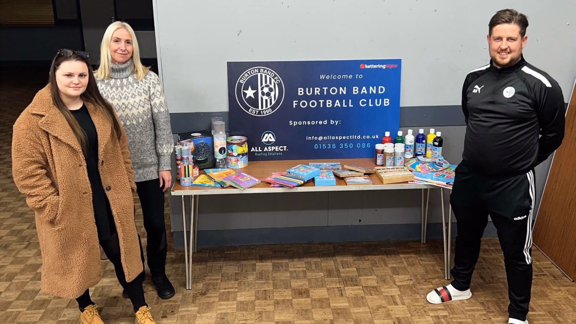 Donating resources and materials to Senses College
